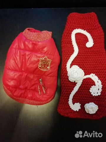 Одежда для собачки, шлейка-поводок