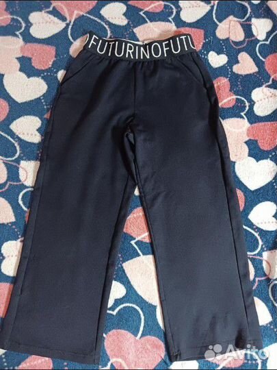 Брюки кюлоты для девочки