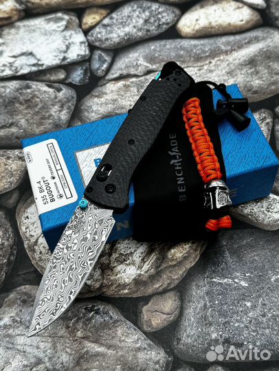 Нож Benchmade Bugout 535 (дамаск )