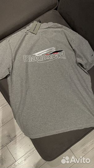 Футболка Balenciaga Al Generated Grey