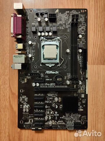 Материнская плата H81 Pro BTC (LGA1150 - ASRock)
