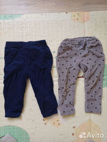 Детские вещи пакетом на девочку 86