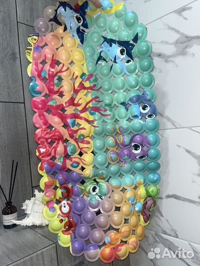 Коврик для ванны детский