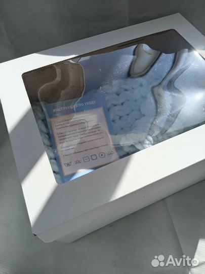 Детский плед и пинетки