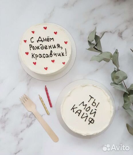 Бенто торты, торты