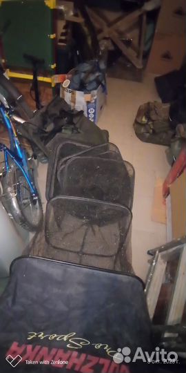 Садок волжанка про спорт 4м + сумка 2 х секц