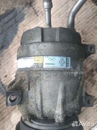 Компрессор кондиционера Renault