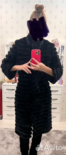 Шуба норковая (норка+дубленка) 44 р