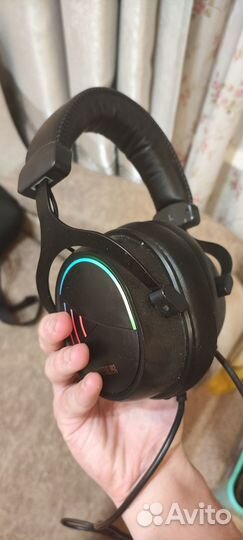 Игровые наушники с микрофоном