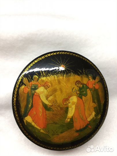 Шкатулка Палех СССР