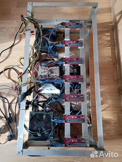 Каркас для майнинг фермы с содержимым или без