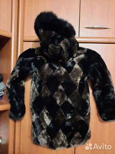 Шуба детская мутоновая