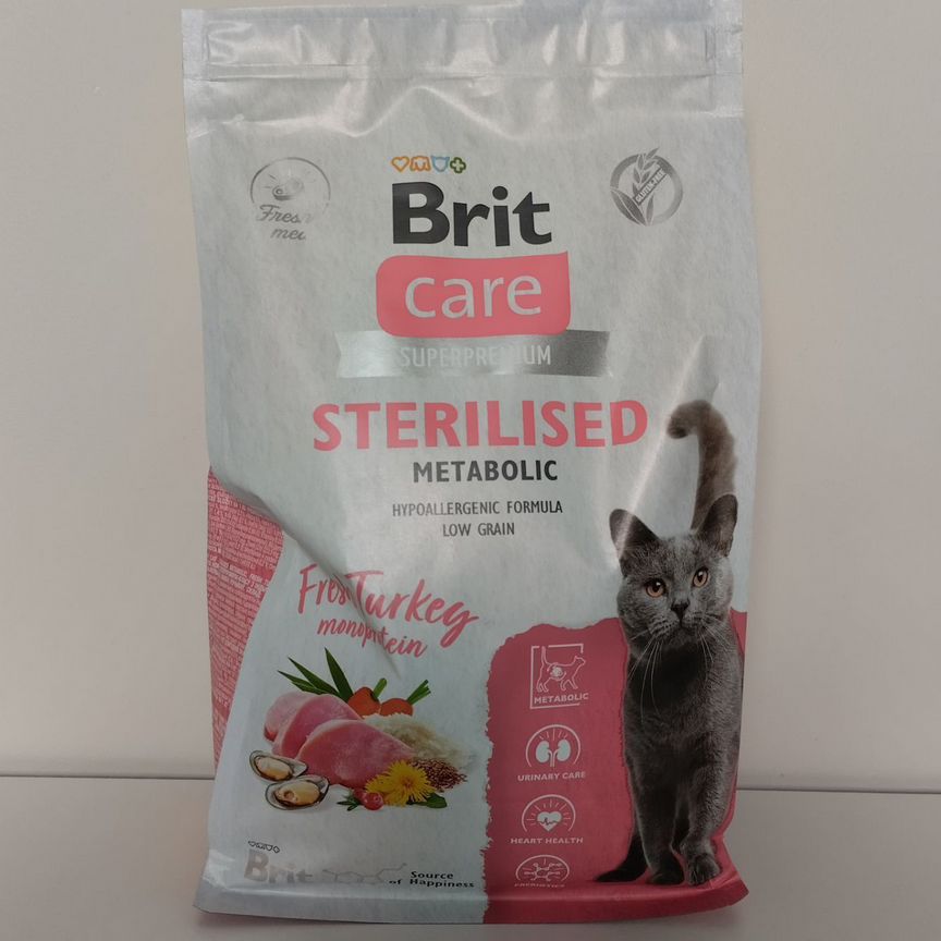 Корм для кошек Brit care 1.5 кг