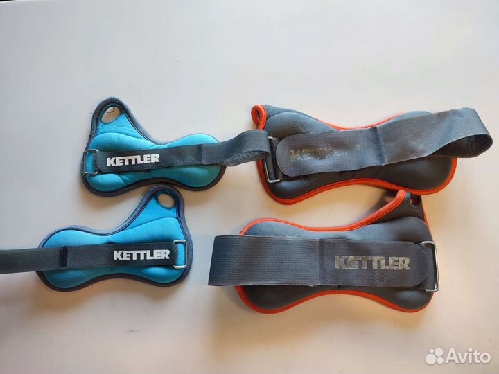 Утяжелители 1.5 кг kettler для рук/ног