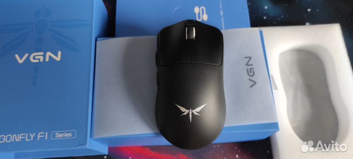 Мышь VGN Dragonfly F1 moba + коврик в подарок NEW