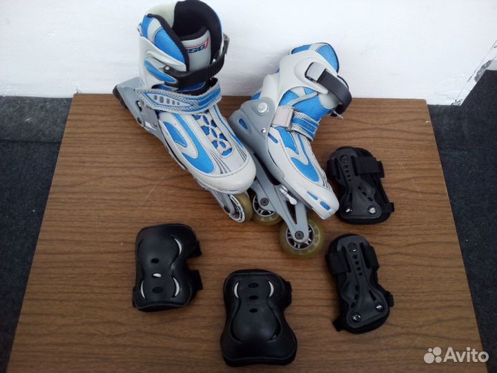 Роликовые коньки детские раздвижные