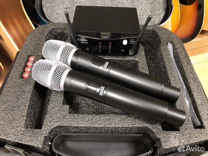 Микрофон беспроводной LAudio PRO2-M(два микрофона)