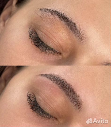 Долговременная укладка бровей,ламинирование