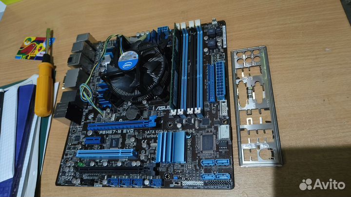 Комплект Материнская плата 1155/Процессор/Память