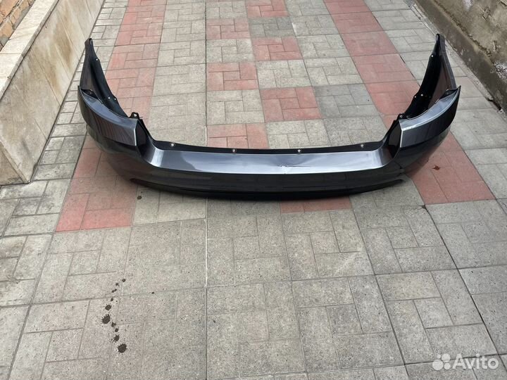 Задний бампер на гранту фл
