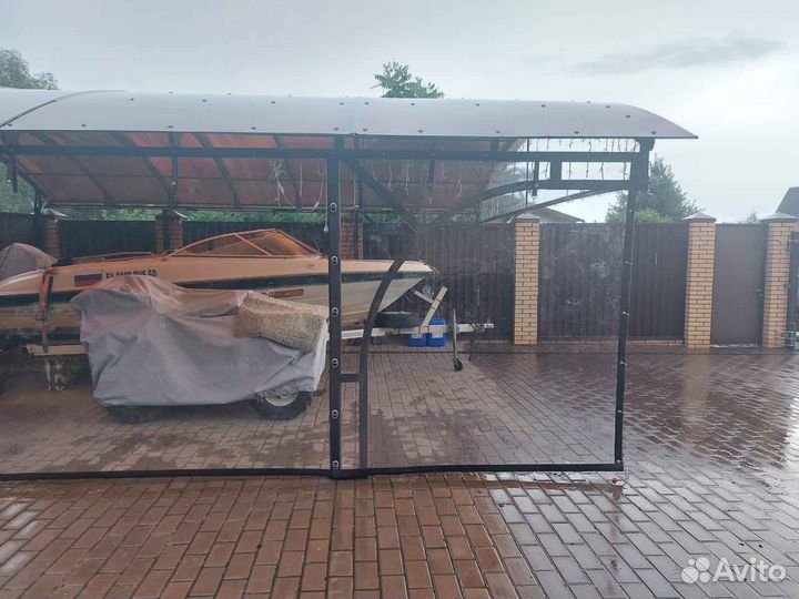 Мягкие окна под ключ