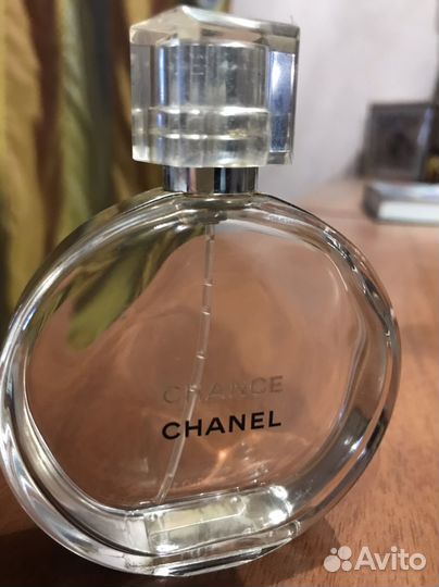 Пустой флакон оригинала духов Chanel Chance