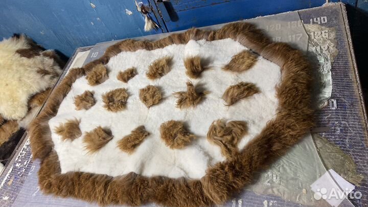Пледы из овчины