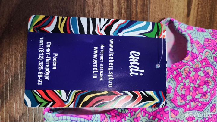 Новый слитный купальник детский