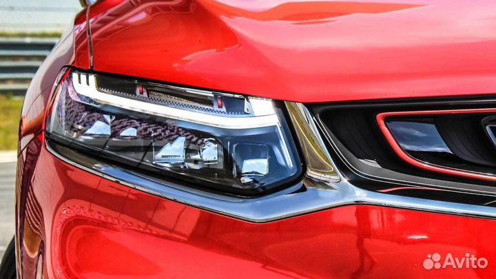 Geely tugella матричные фары