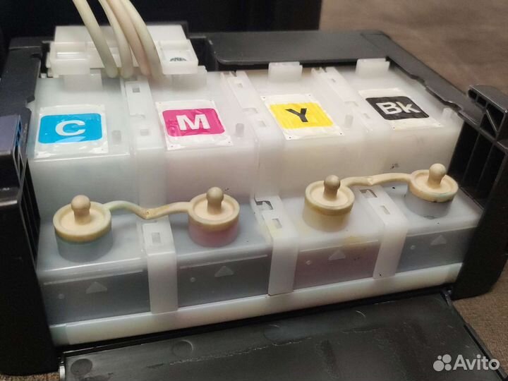 Цветной Epson L222 с заводской снпч