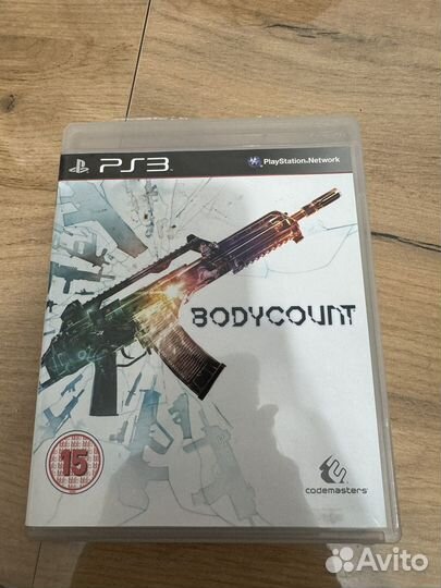 Bodycount PS3 диск лицензия