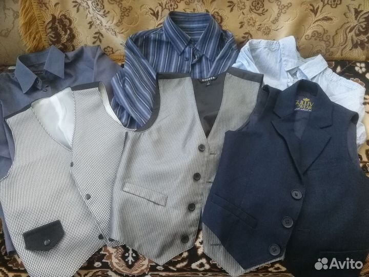 Рубашки и брюки для мальчика