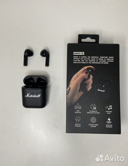 Беспроводные наушники Marshall minor 3