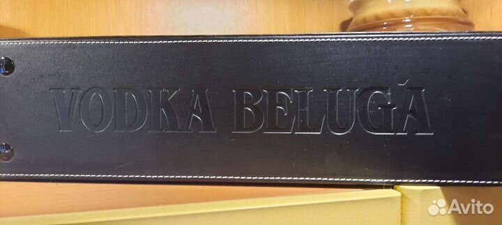 Коробка/футляр для бутылки кожаный