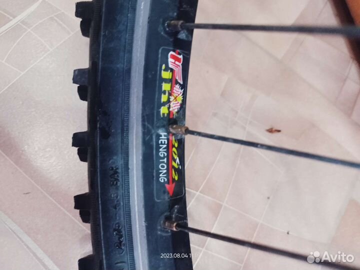 Колесо переднее 24