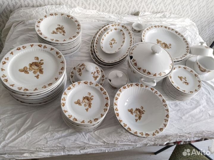 Сервиз столовый Чехословакия