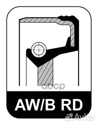 Сальник коленвала 40 X 56 X 7 RD /AW/ 440760 El