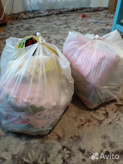 Пакеты детских вещей