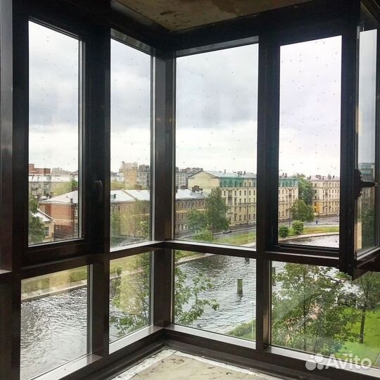 Балкон с панорамным остеклением