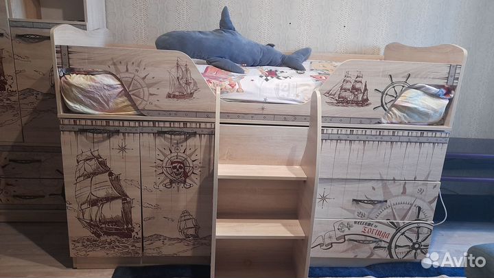 Кровать трансформер и шкаф (Гарнитур)