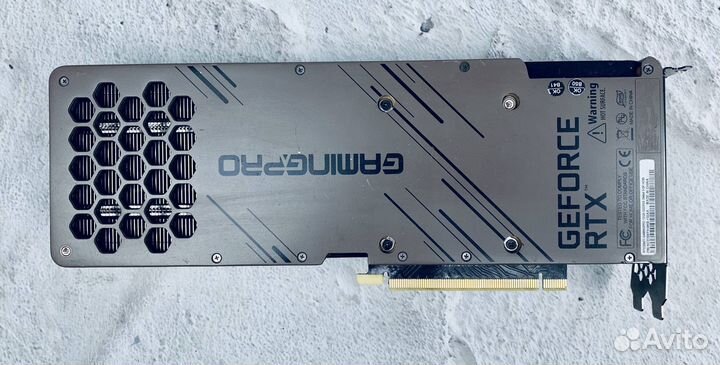 Холодная и мощная palit 3080 Ti GamingPro 12GB