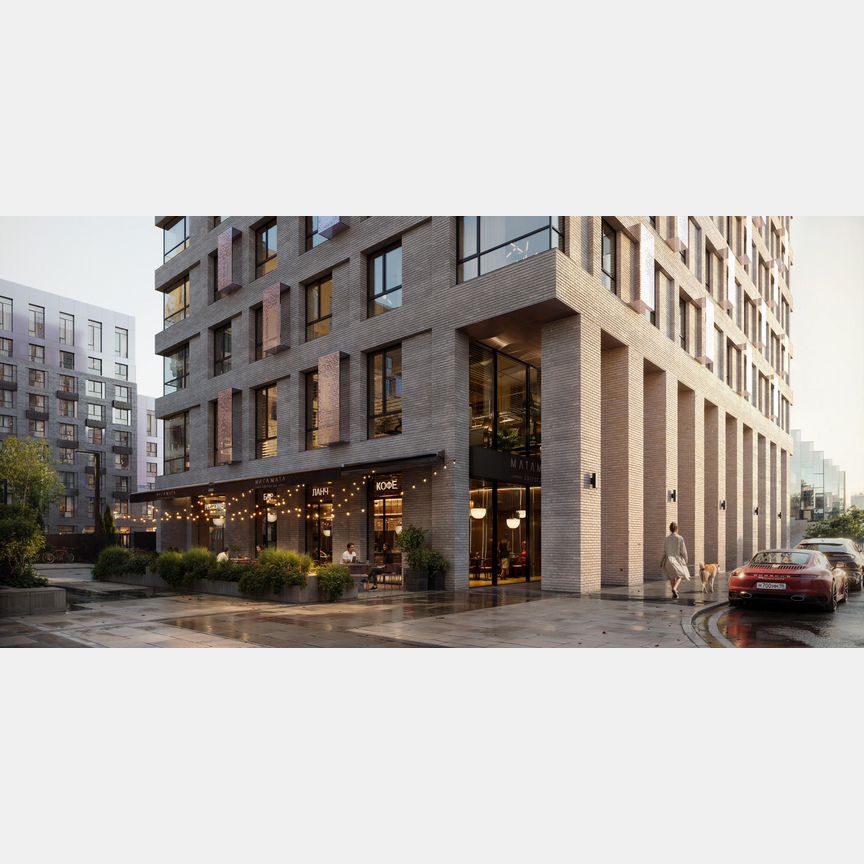 1-к. квартира, 51,4 м², 7/14 эт.