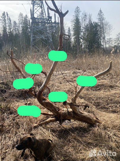 Подставка для цветов напольная деревянная