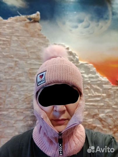 Балаклава, шлем, шапка женская Новая