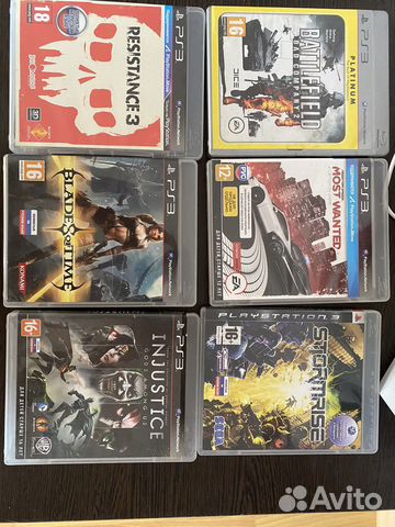 Диски на ps3