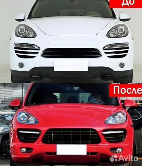 Рестайлинг комплект Porsche 958.1 в Turbo+GTS 2010