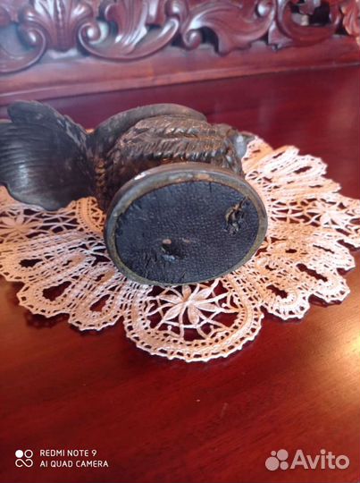 Пепельницы СССР: Черт(бронза), Петушок (художестве