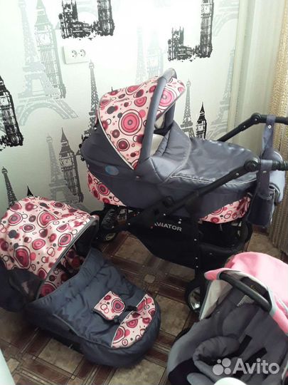 Коляска aviator 3 в 1 (Польша)