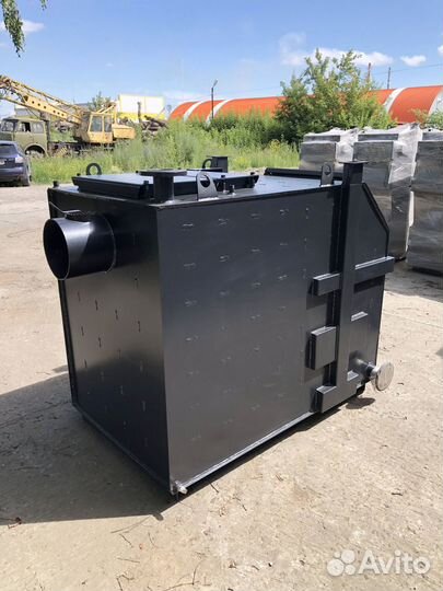 Твердотопливный котел длительного горения