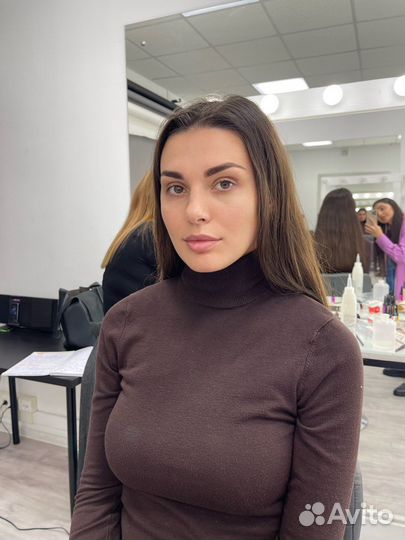 Ламинирование бровей,окрашивание+коррекция